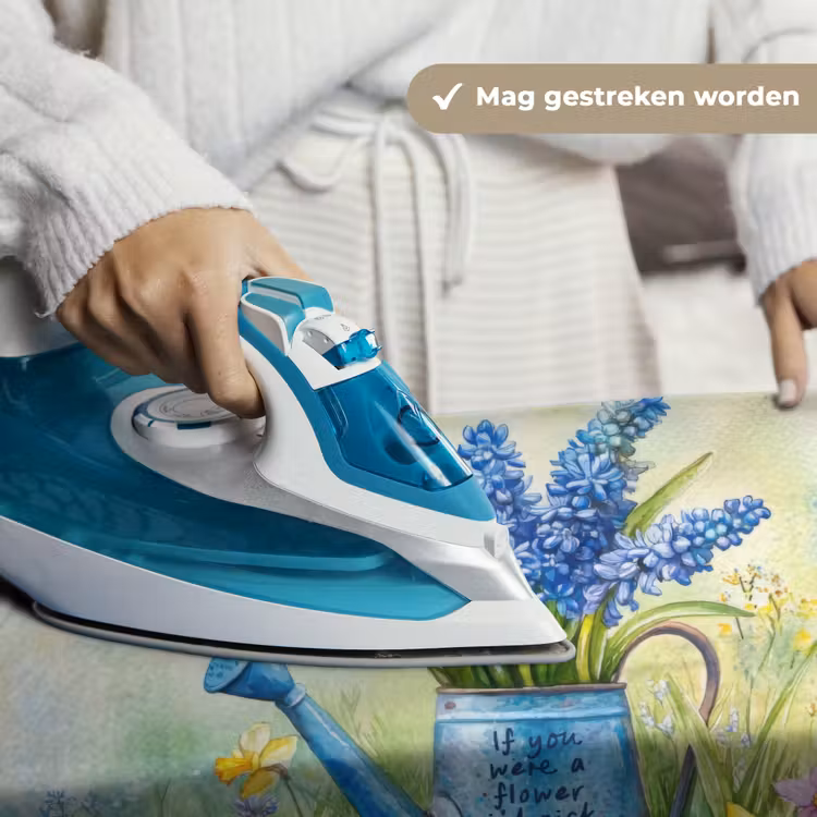 Wandkleed - Lavendelbloemen - Quote - Gieter — 6