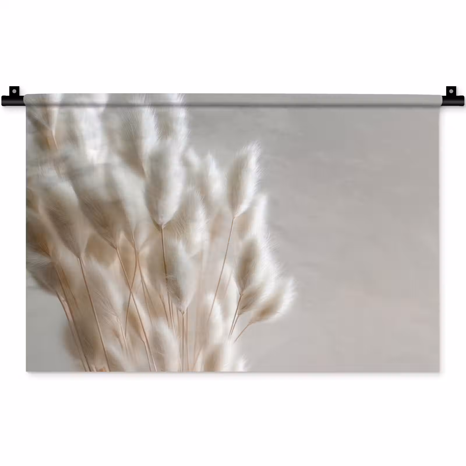 Wandkleed - Pluimen - Beige - Minimalistisch — 1