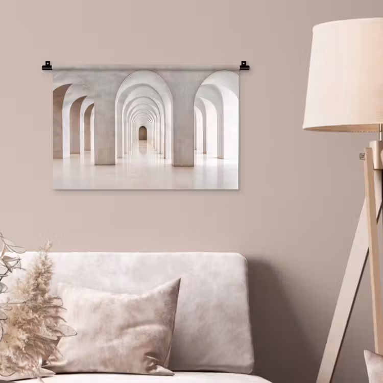 Wandkleed - Hal - Bogen - Symmetrisch - Modern — 2