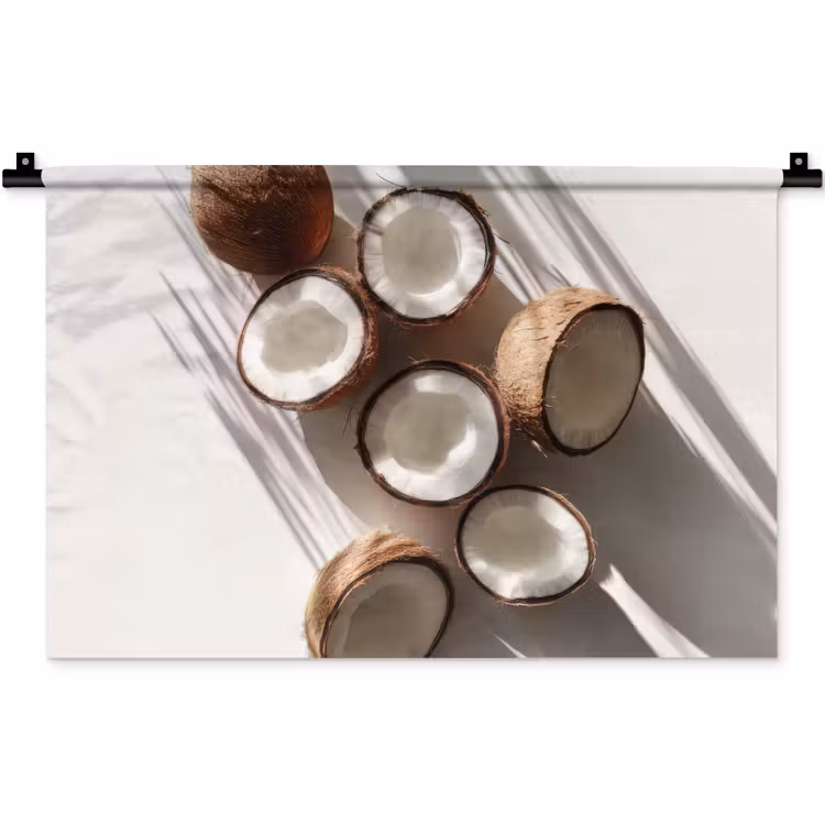 Wandkleed - Kokosnoten - Bruin - Shaduw — 1