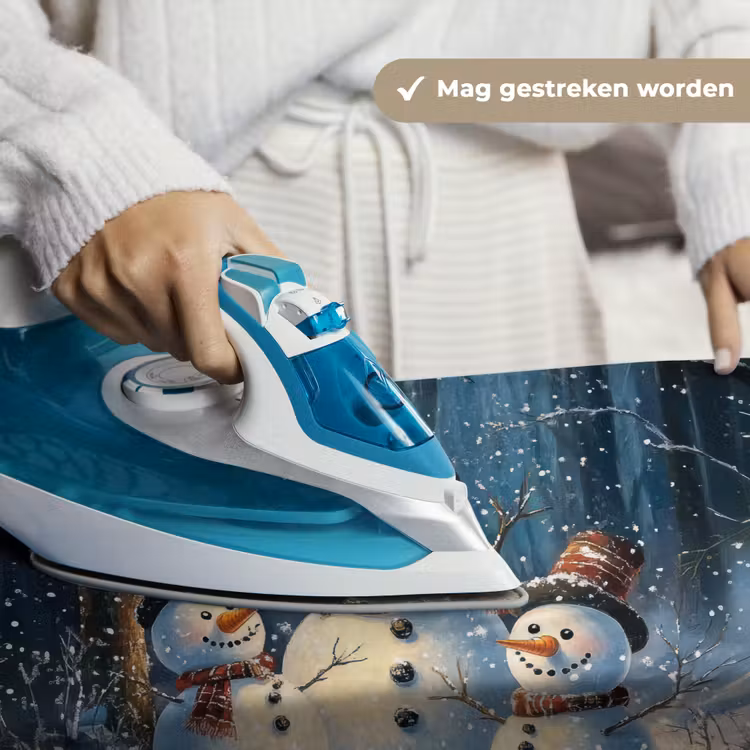 Wandkleed - Sneeuwpop - Sneeuw - Winter - Bos — 6