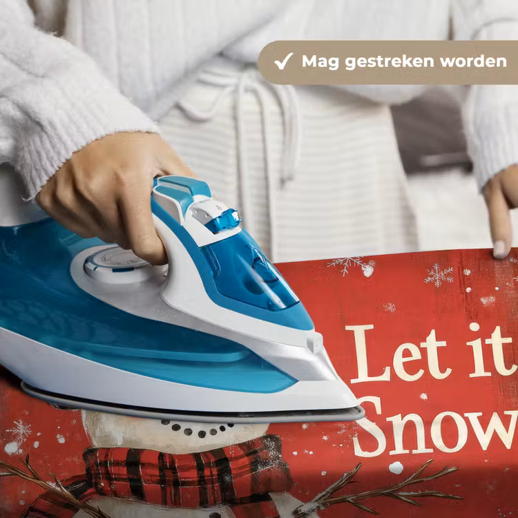 Wandkleed - Sneeuwpret - Winter - Sneeuwpop — 6