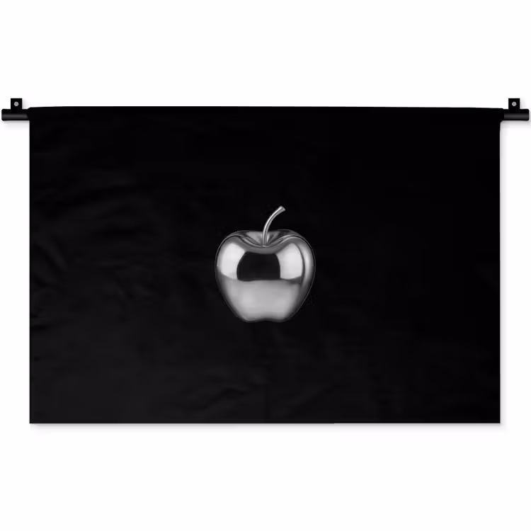 Wandkleed - Appel - Metallic - Symmetrisch — 1