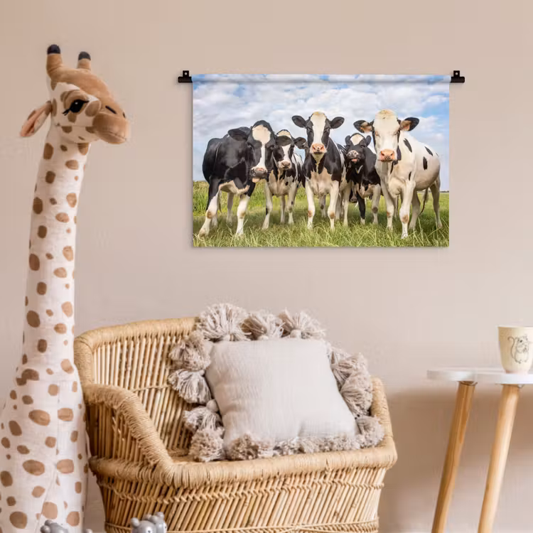 Wandkleed - Koeien - Weiland - Dieren - Natuur - Gras — 5