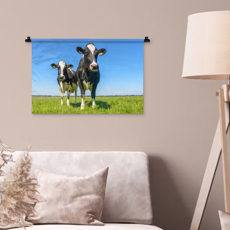 Wandkleed - Koeien - Weiland - Gras - Dieren - Boerderij — 2