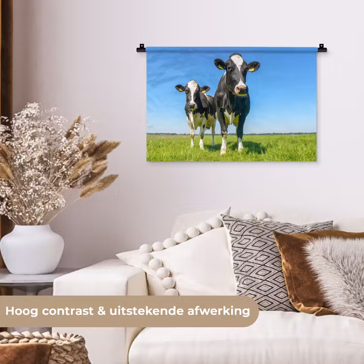 Wandkleed - Koeien - Weiland - Gras - Dieren - Boerderij — 4