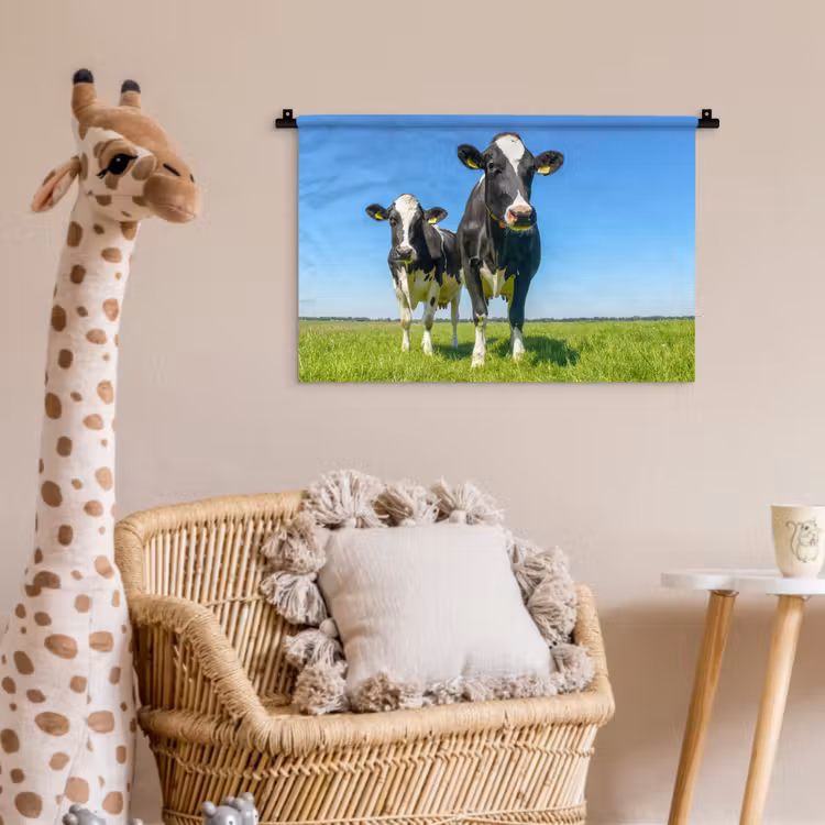 Wandkleed - Koeien - Weiland - Gras - Dieren - Boerderij — 5