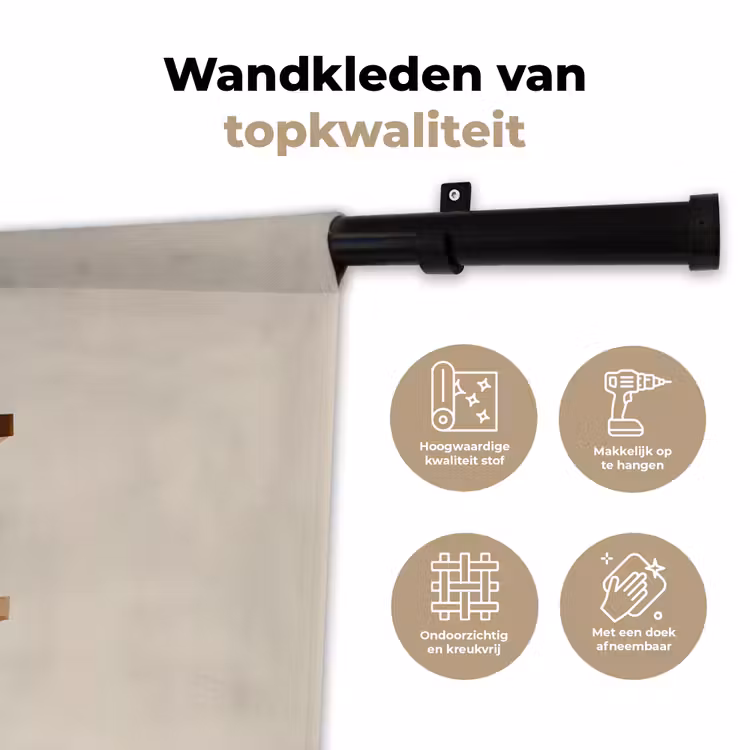 Wandkleed - Plankjes - Boeken - Vaasjes - Planten — 3
