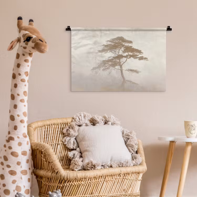 Wandkleed - Boom - Oosterse stijl - Landschap — 5