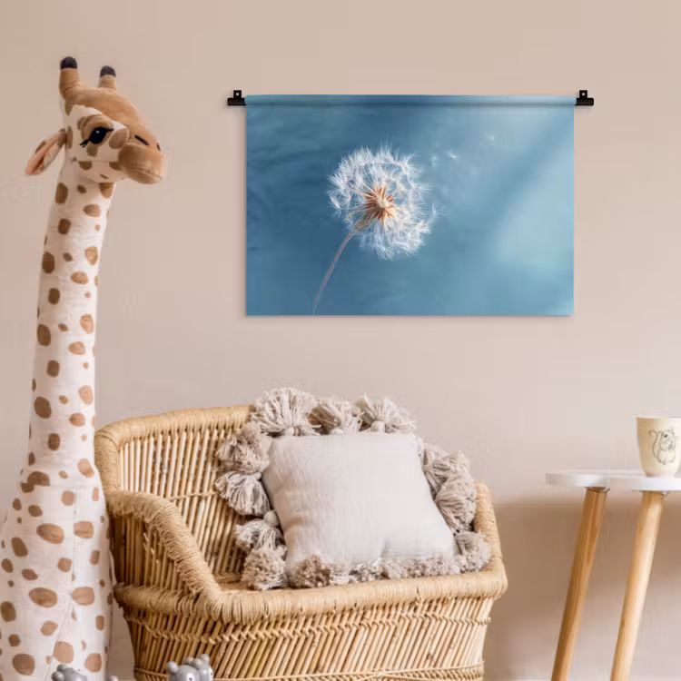 Wandkleed - Paardenbloem - Wind - Blauw — 5