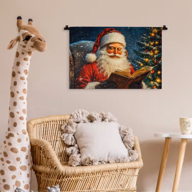 Wandkleed - Kerstman - Kerst - Winter - Kerstboom — 5