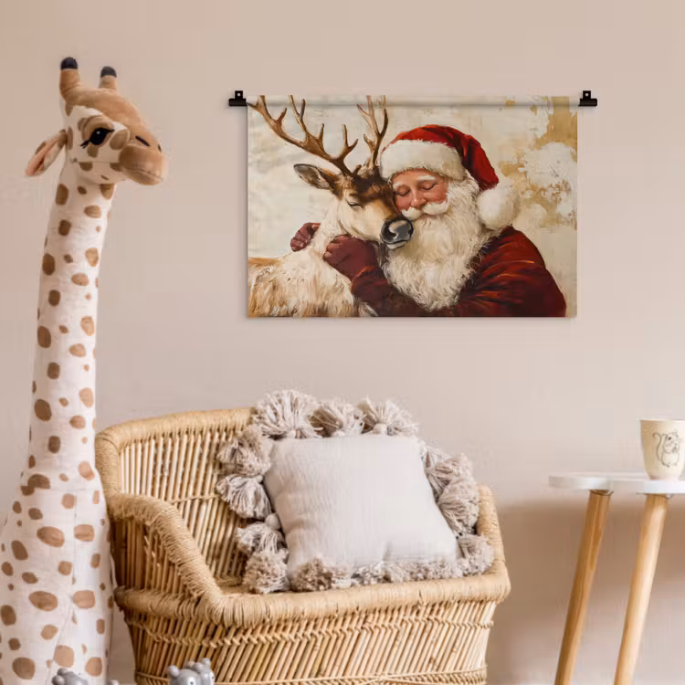 Wandkleed - Kerstman - Rendier - Kerst - Christmas — 5