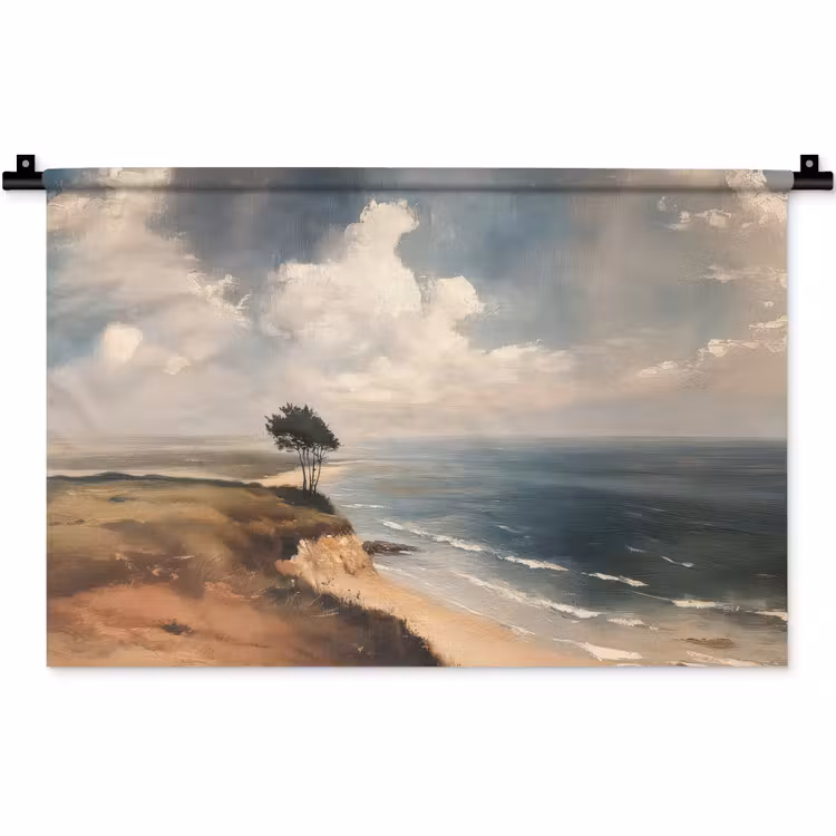 Wandkleed - Klif - Zee - Boom — 1