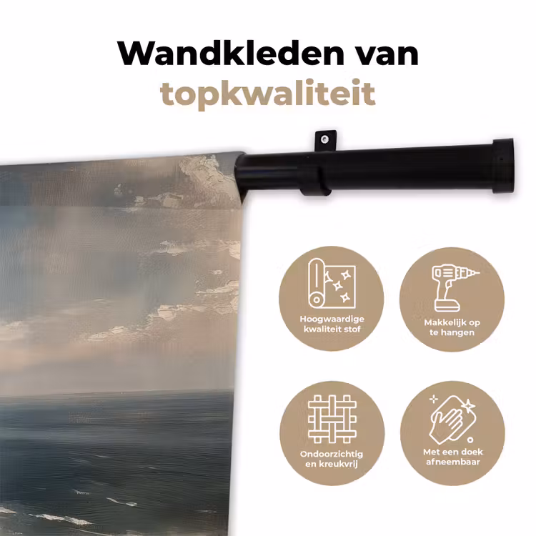 Wandkleed - Klif - Zee - Boom — 3