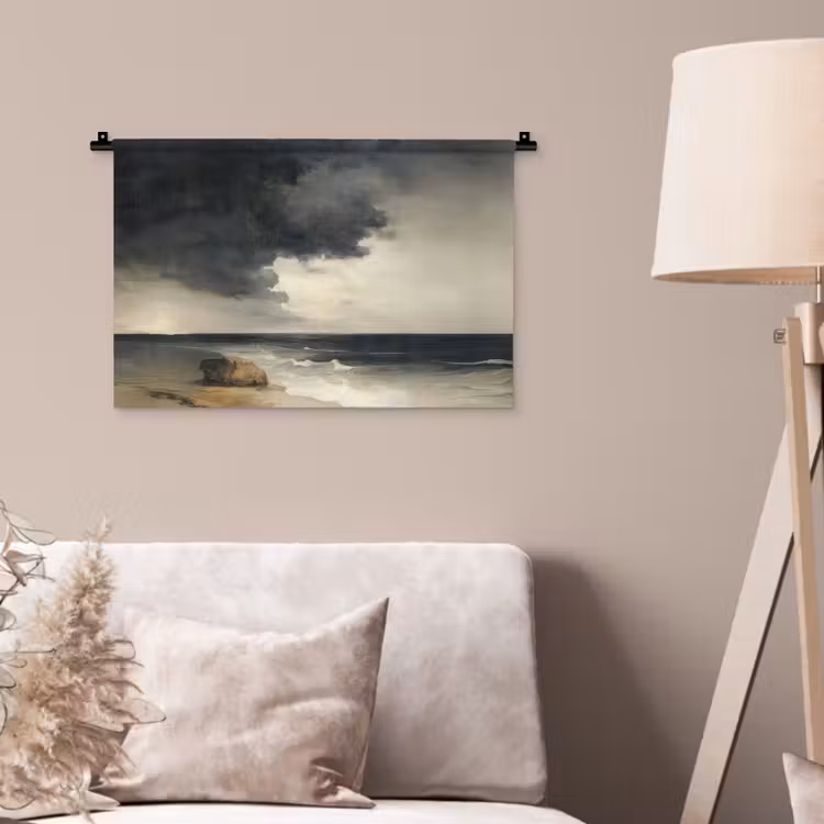 Wandkleed - Kust - Golven - Rots - Storm — 2