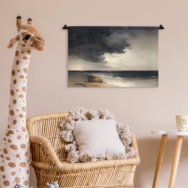 Wandkleed - Kust - Golven - Rots - Storm — 5