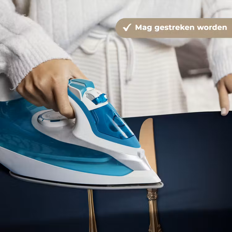 Wandkleed - Bestek - Donkerblauw - Goud — 6
