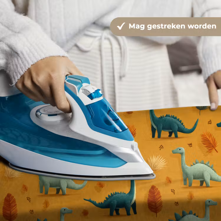 Wandkleed - Dinosaurussen - Stekels - Herfstbladeren - Bruin — 6
