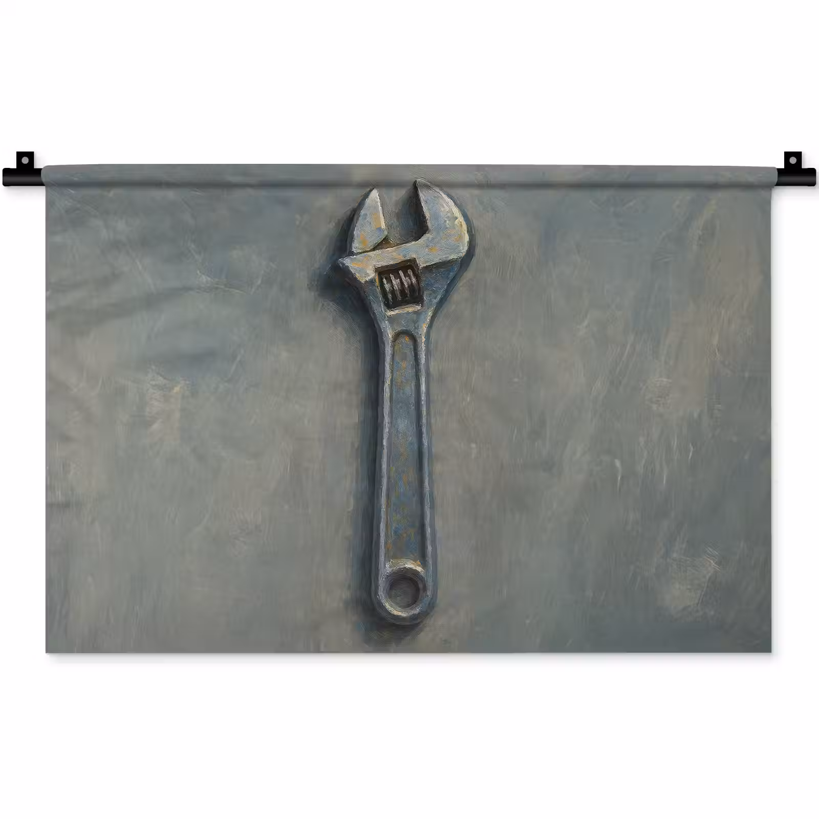Wandkleed - Moersleutel - Gereedschap - Verf — 1