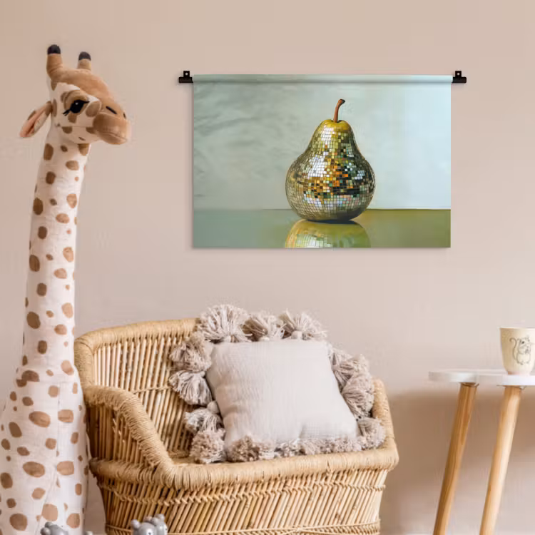 Wandkleed - Fruit - Disco - Art - Glitter — 5