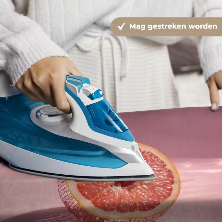 Wandkleed - Grapefruit - Roze - Disco - Shiny — 6