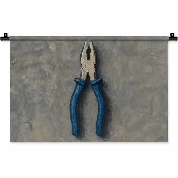 Wandkleed - Tang - Schilderij - Textuur - Verf — 1