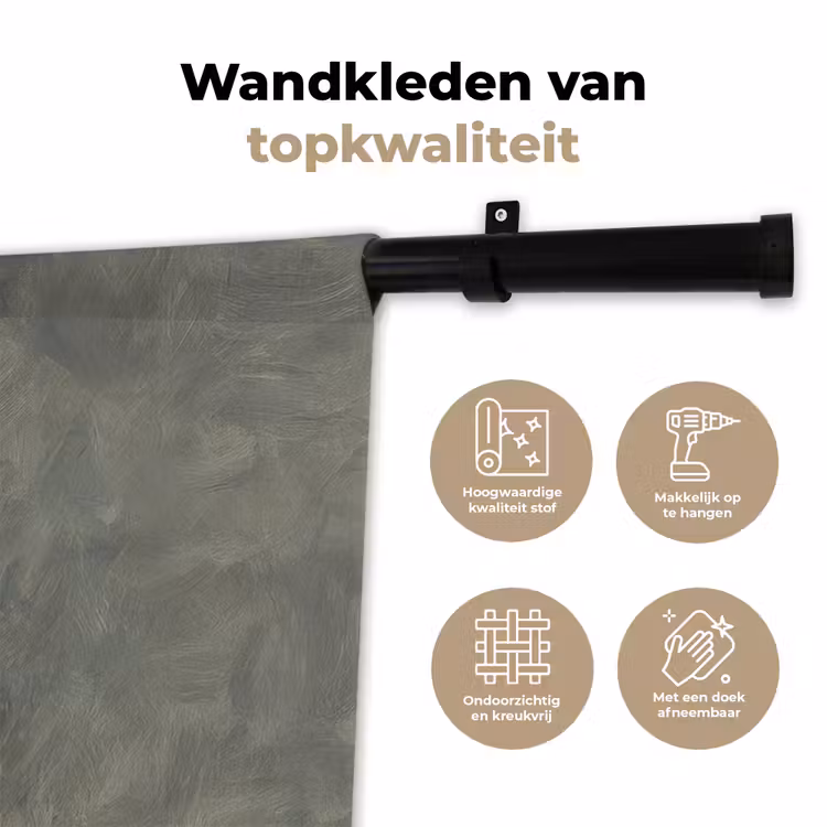 Wandkleed - Tang - Schilderij - Textuur - Verf — 3