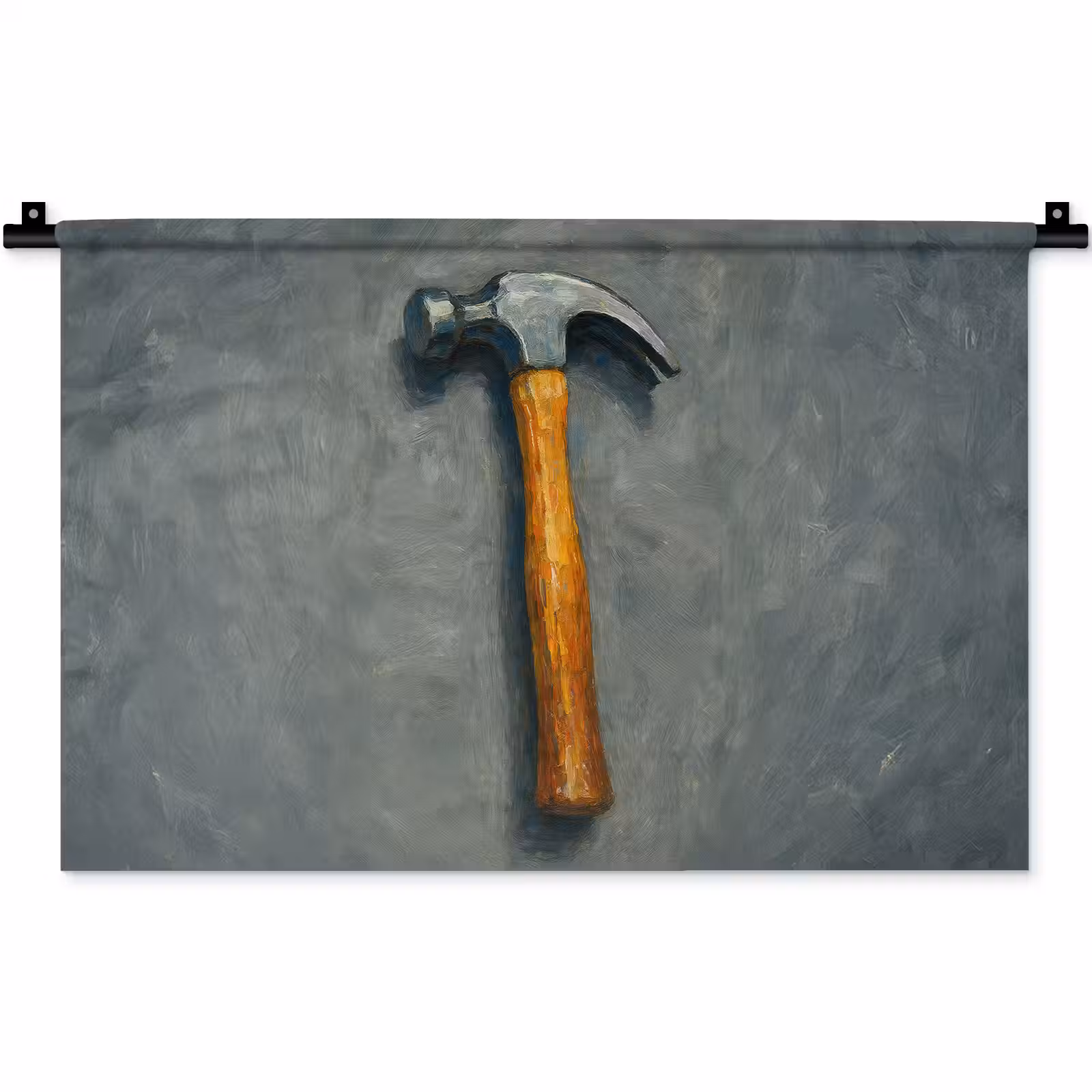 Wandkleed - Hamer - Schilderij - Gereedschap — 1