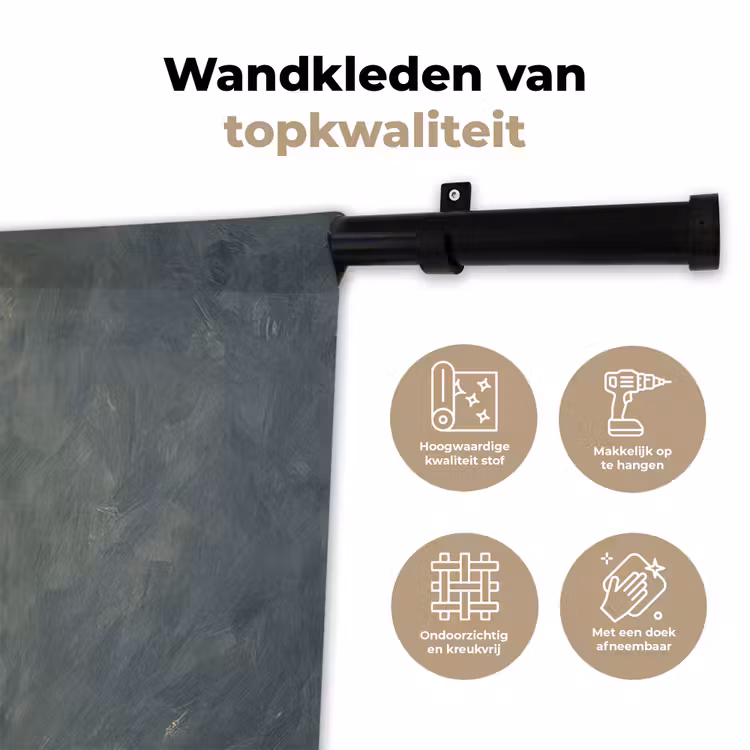 Wandkleed - Hamer - Schilderij - Gereedschap — 3