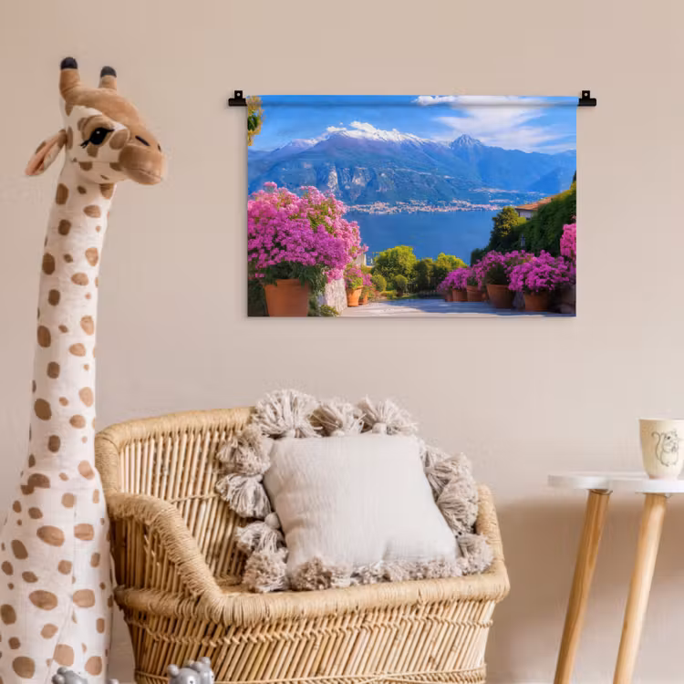 Wandkleed - Lake Como - Italië - Landschap — 5