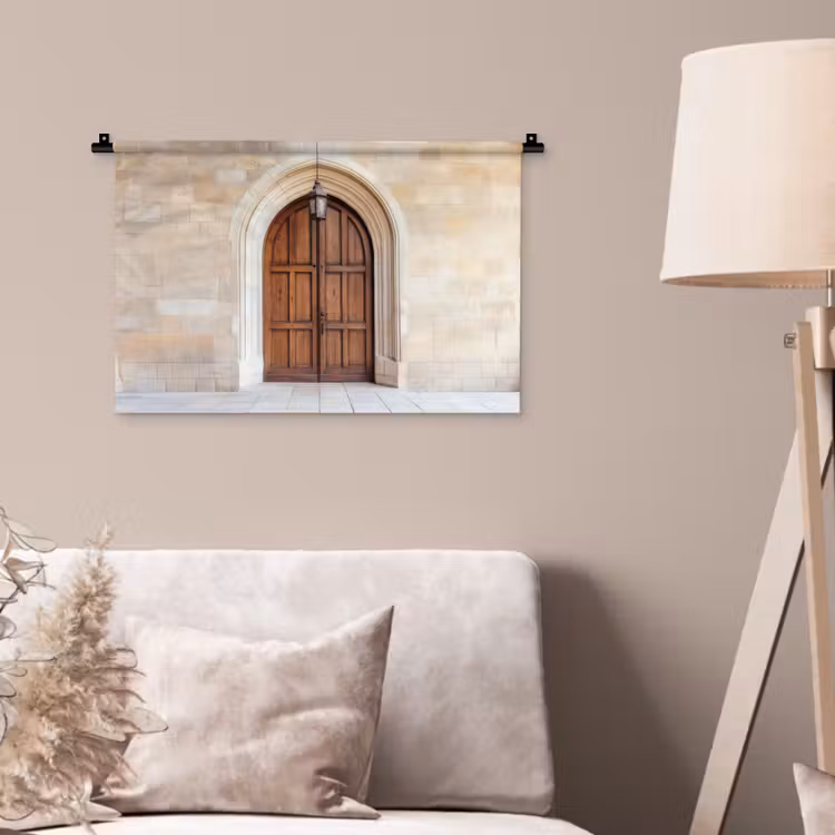 Wandkleed - Houten - Deur - Lantaarn — 2