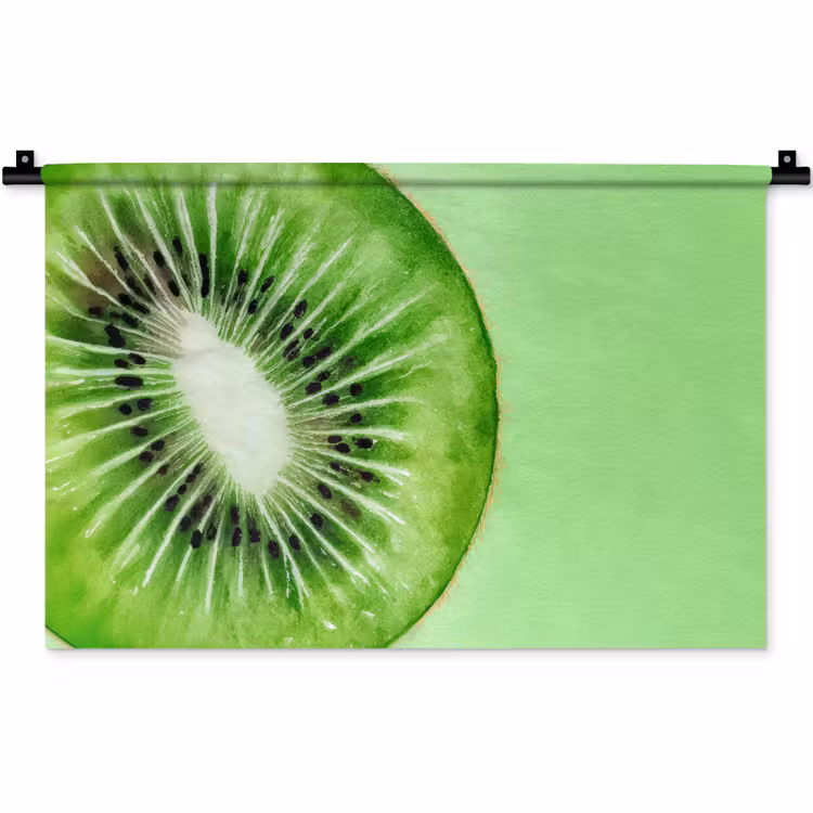 Wandkleed - Kiwi - Groen - Fris — 1
