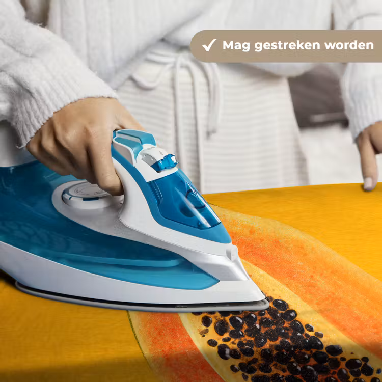 Wandkleed - Papaja - Oranje - Topisch — 6