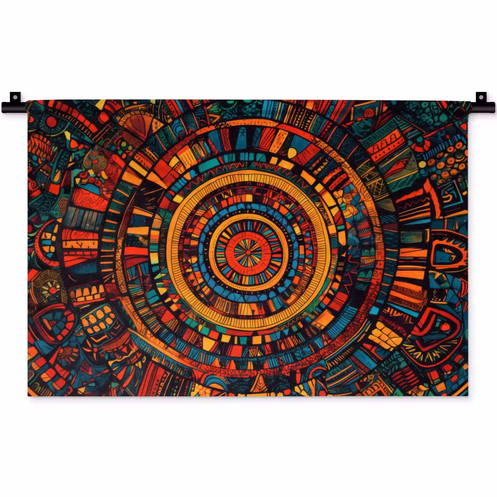 Wandkleed - Mandala - Cirkels - Patronen — 1