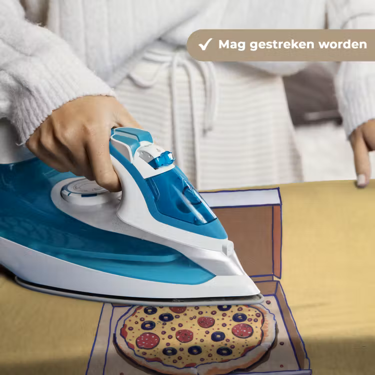 Wandkleed - Pizza - Doos - Salami - Illustratie — 6