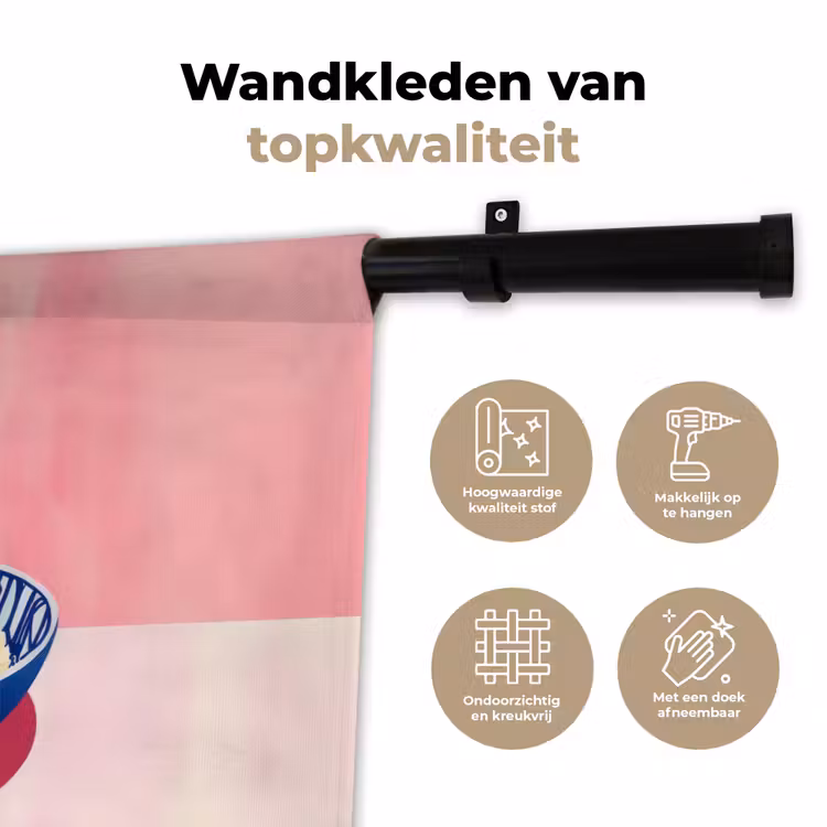 Wandkleed - Rijst - Illustratie - Kom - Groente — 3