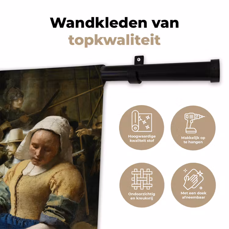 Wandkleed - Schilderij - Oude Meesters - Zwaan — 3