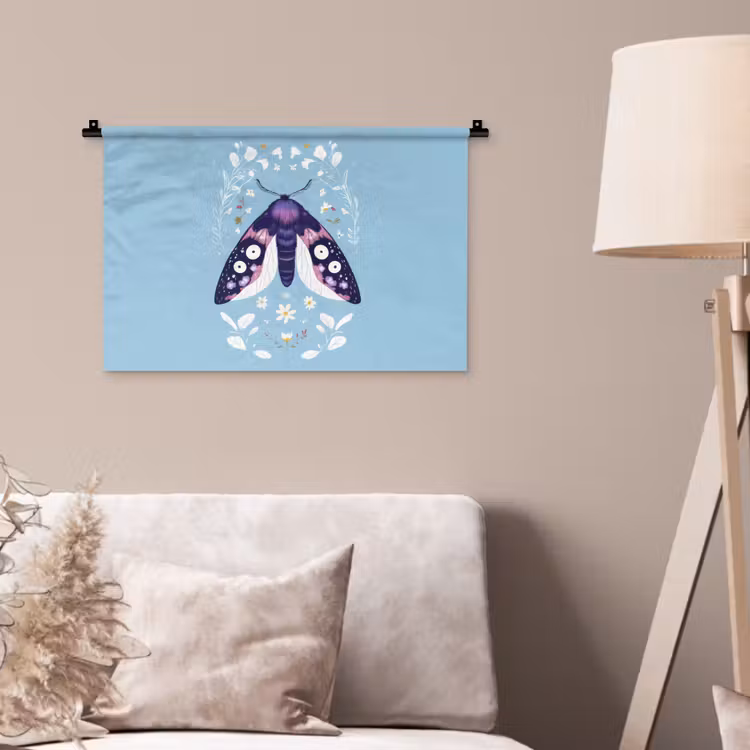 Wandkleed - Bladeren - Wit - Vlinder - Insect — 2