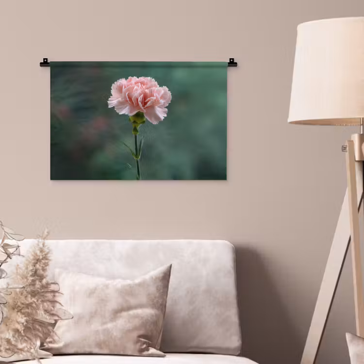 Wandkleed - Anjer - Roze - Bloemblaadjes — 2
