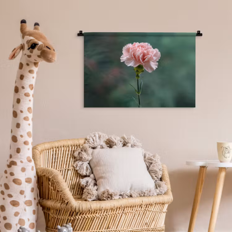 Wandkleed - Anjer - Roze - Bloemblaadjes — 5