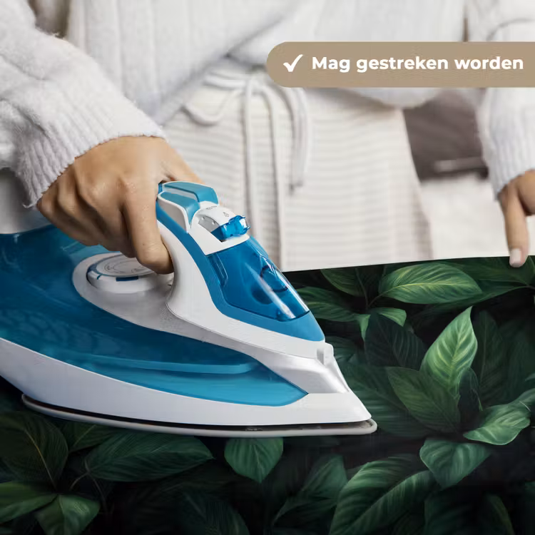 Wandkleed - Bladeren - Ovaal - Groen - Nerven — 6