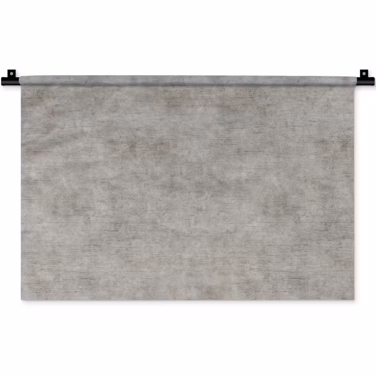 Wandkleed - Beton - Oud - Grijs - Patronen — 1