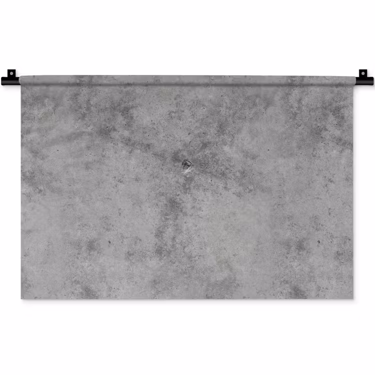 Wandkleed - Beton - Grijs - Patronen — 1