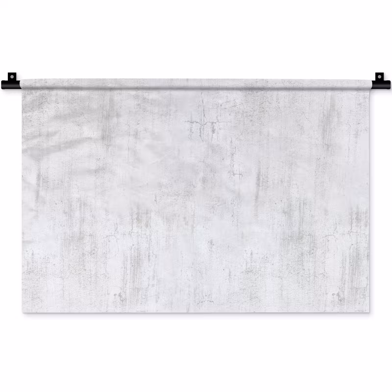 Wandkleed - Muur - Geverfd - Wit - Onafgewerkt — 1