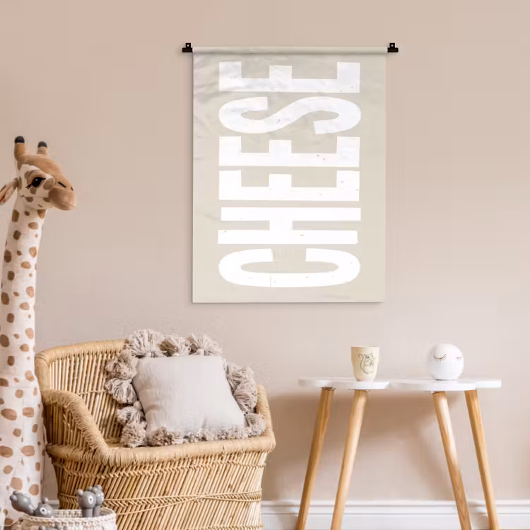 Wandkleed - Food - Japandi - Cheese - Decoratie — 6