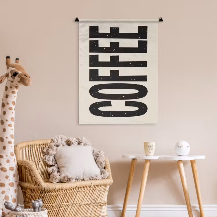 Wandkleed - Japandi - Koffie - Decoratie - Vintage — 6