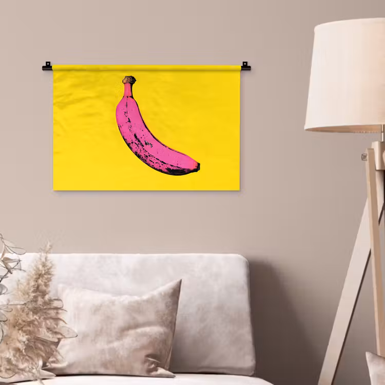 Wandkleed - Banaan - Grafisch - Geel — 2