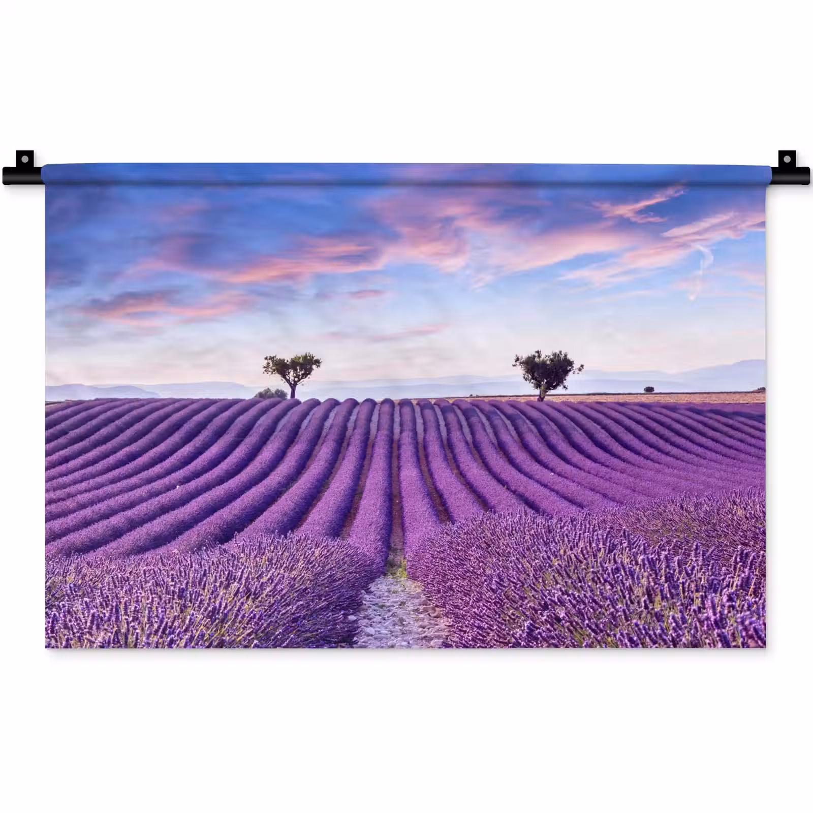 Wandkleed - Lavendel - Natuur - Paars - Bomen - Bloemen — 1
