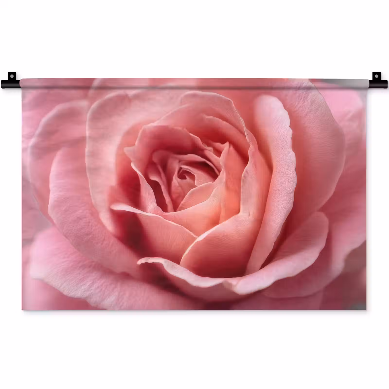 Wandkleed - Roze - Roos - Romantisch — 1