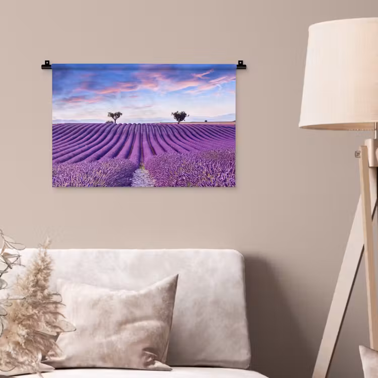 Wandkleed - Lavendel - Natuur - Paars - Bomen - Bloemen — 2